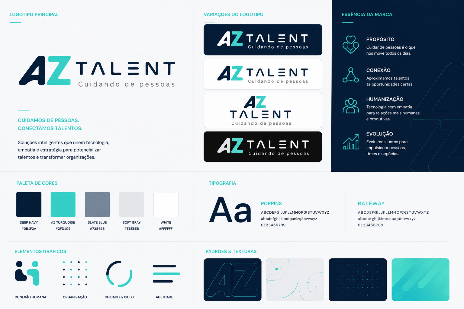 Logotipo AZTalent — Layout